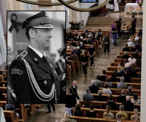 Tłumy żegnają strażaka z Torunia. Przemysław Zdrojkowski zginął tragicznie