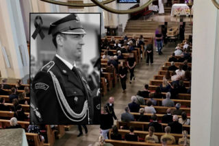 Tłumy żegnają cenionego strażaka. Przemysław Zdrojkowski zginął w Tatrach