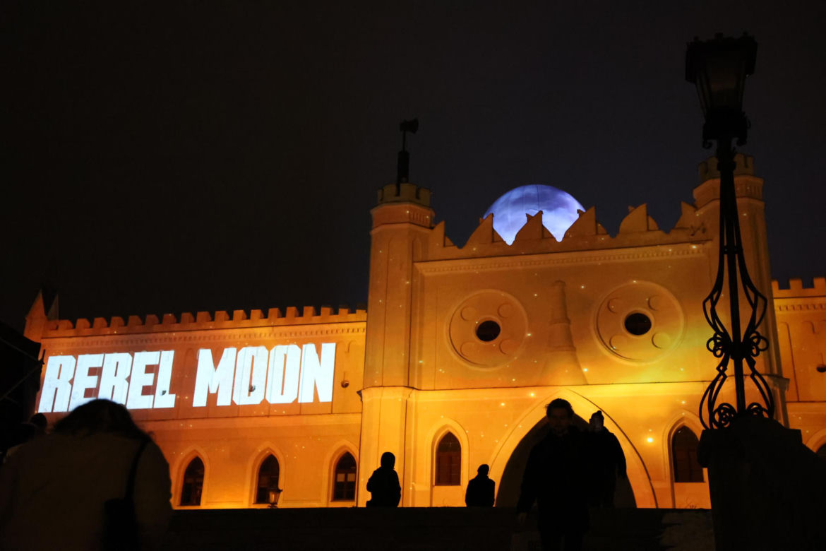 Promocja filmu „Rebel Moon” Netflixa w Lublinie