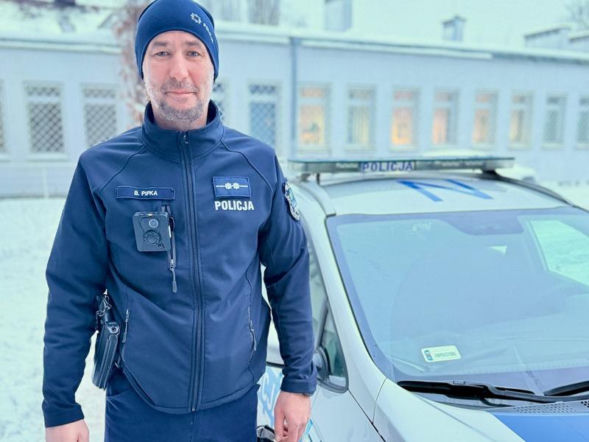 Ten policjant to postrach przestępców! Zatrzymał prawie 200 osób