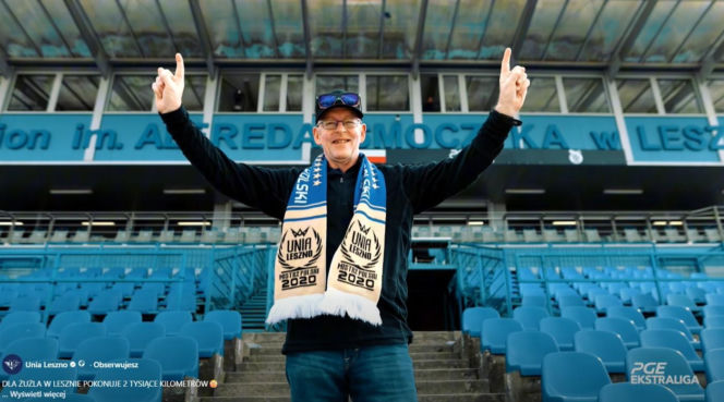 Ze Szkocji dl Leszna. Kibicowska pasja Michaela Purvesa