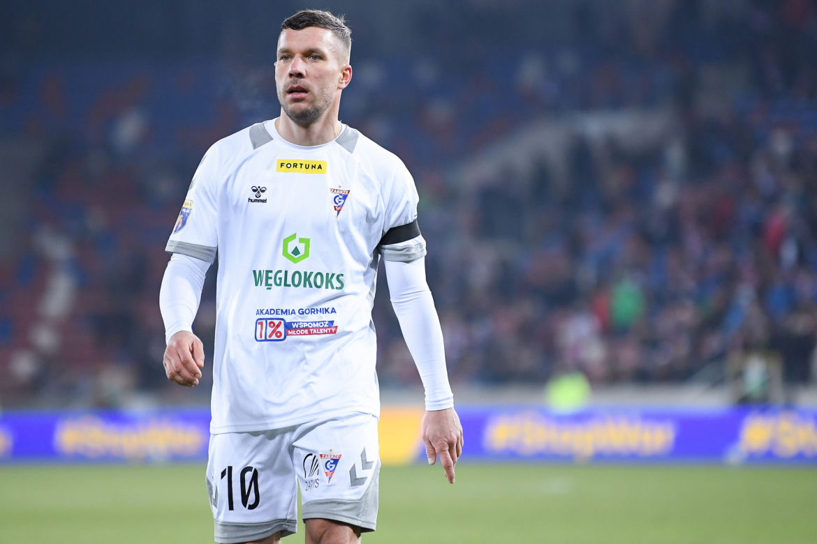 Tak wygląda ciało 37-letniego Lukasa Podolskiego