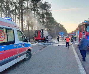 Zobaczcie jak przebiegała akcja strażaków. 