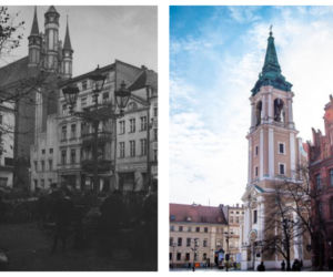 Rynek Staromiejski w Toruniu dawniej i dziś
