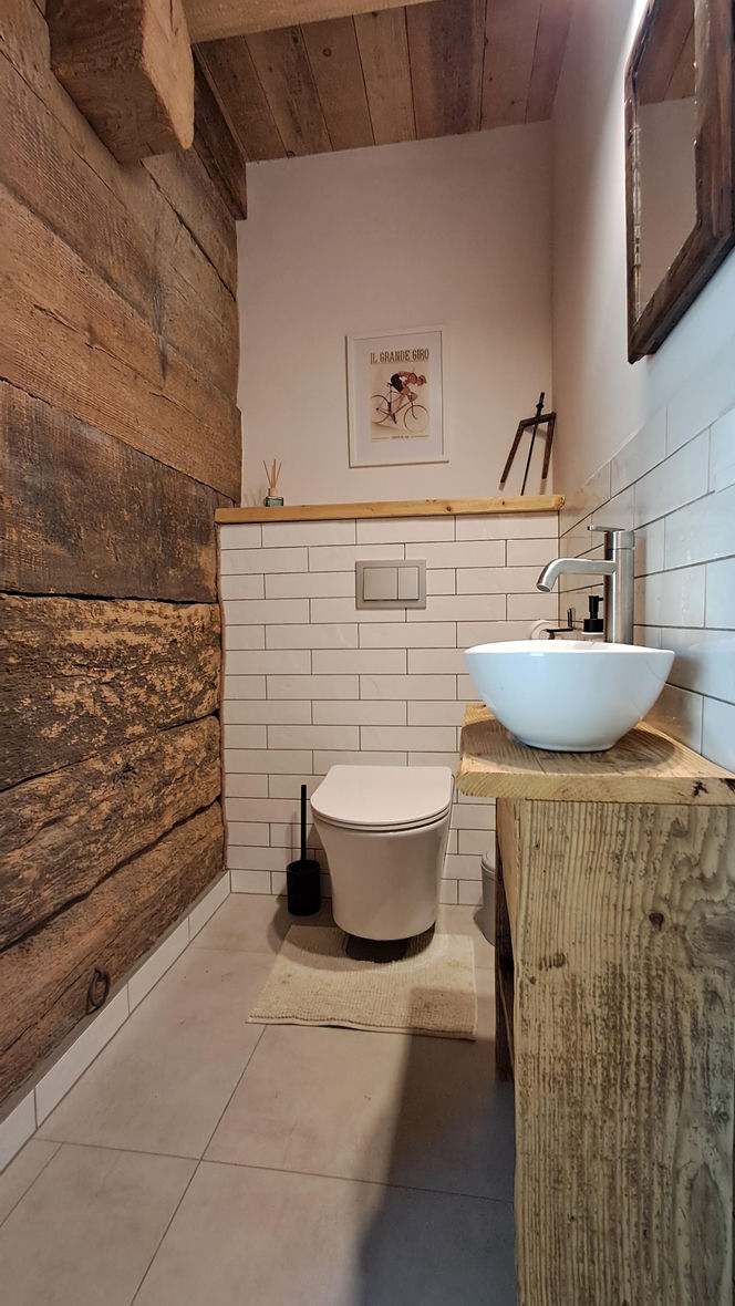 Remont chyży łemkowskiej w Hańczowej