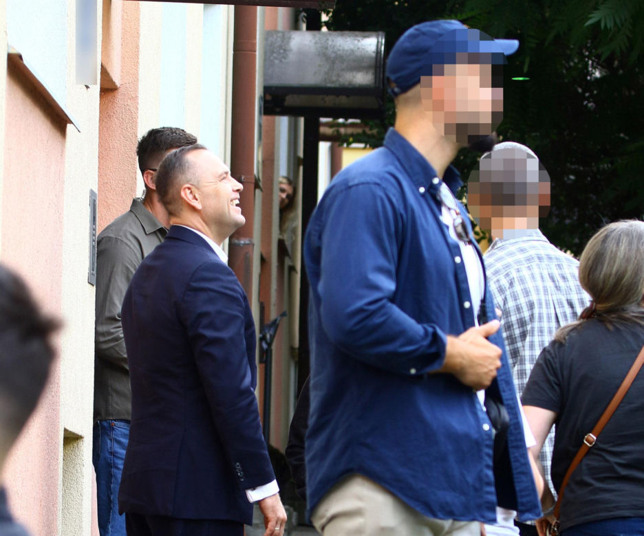 Prezydent Nawrocki zajrzał na stare śmieci