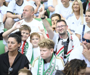 Legia Warszawa - Zagłębie Lubin: Zdjęcia kibiców