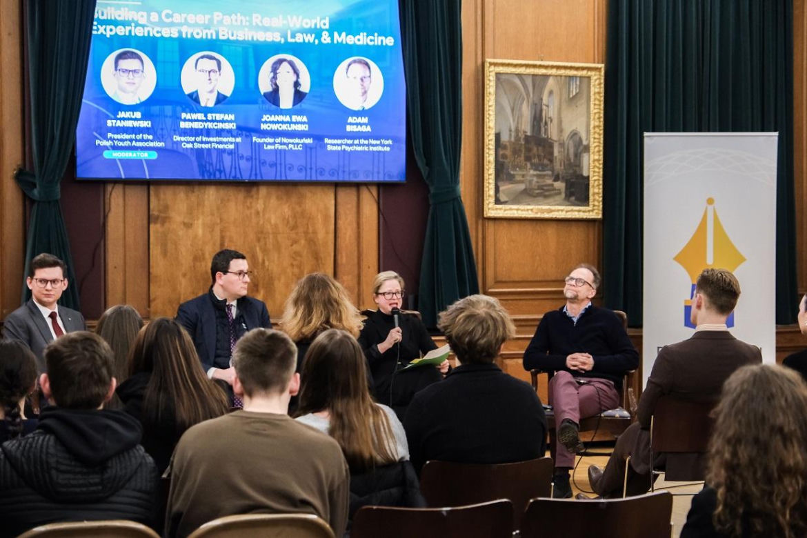 Spotkanie Polskiego Stowarzyszenia Młodzieży w Fundacji Kościuszkowskiej