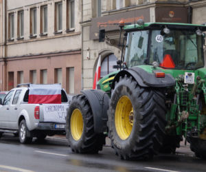 Strajk rolników w Bydgoszczy [ZDJĘIA]