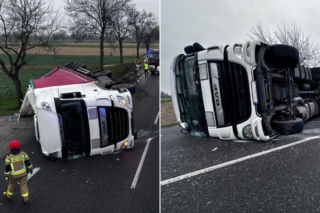 „Zjechał na pobocze i stracił panowanie”. Policja ujawnia przyczynę wypadku pod Sochaczewem