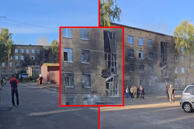 Rosyjski dron uderzył w kijowską szkołę. W środku były dzieci