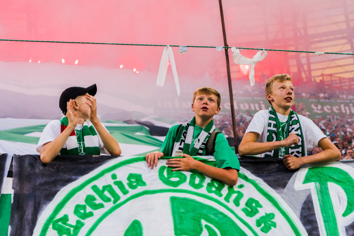 Kibice na meczu Lechia - Brøndby [ZDJĘCIA]