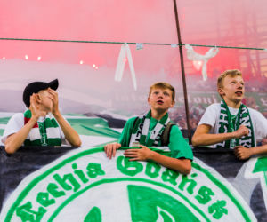 Kibice na meczu Lechia - Brøndby [ZDJĘCIA]
