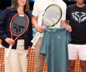 Iga Świątek na Santiago Bernabeu