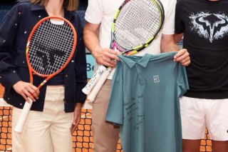 Iga Świątek na Santiago Bernabeu