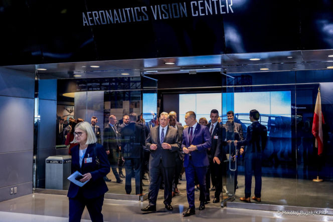 Nawrocki w zakładach Lockheed Martin