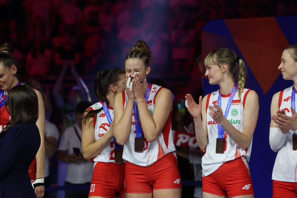Polskie siatkarki znów na podium! Trzeci brąz Ligi Narodów z rzędu 