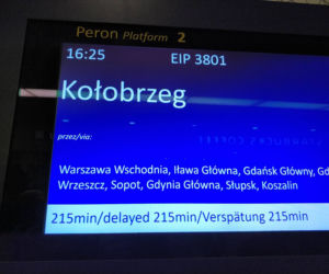 Opóźnienia pociągów na Dworcu Centralnym
