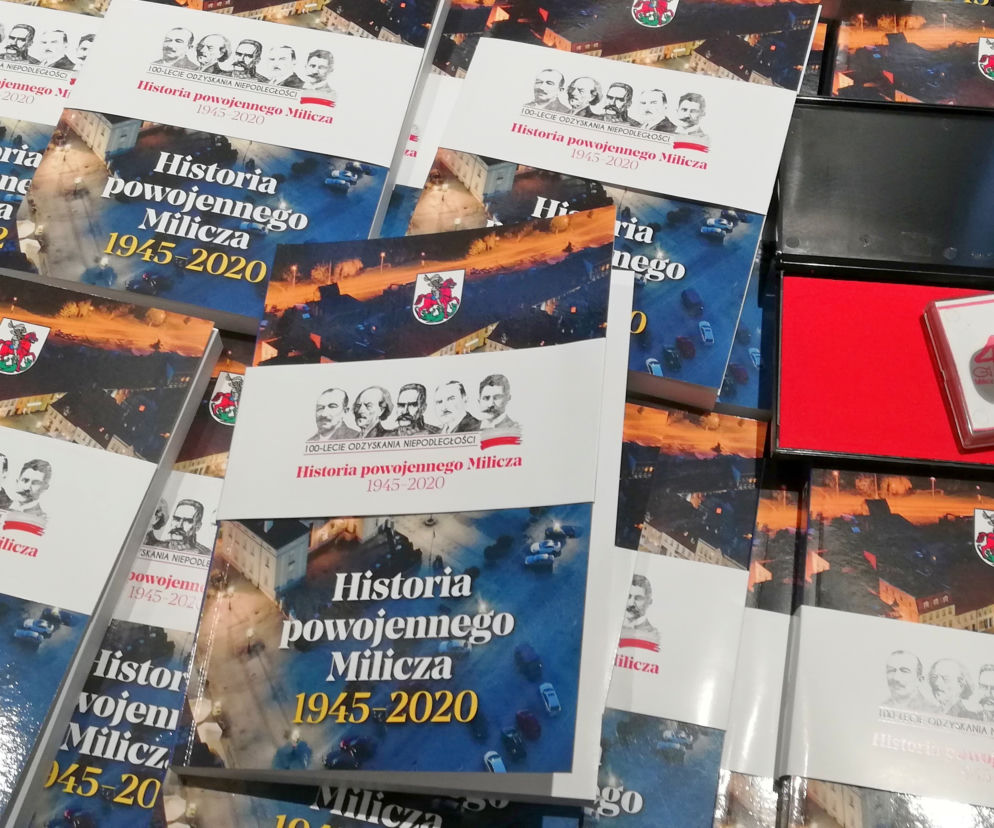 Książka Historia powojennego Milicza 1945-2020 będzie dostępna w sklepach od 1 września