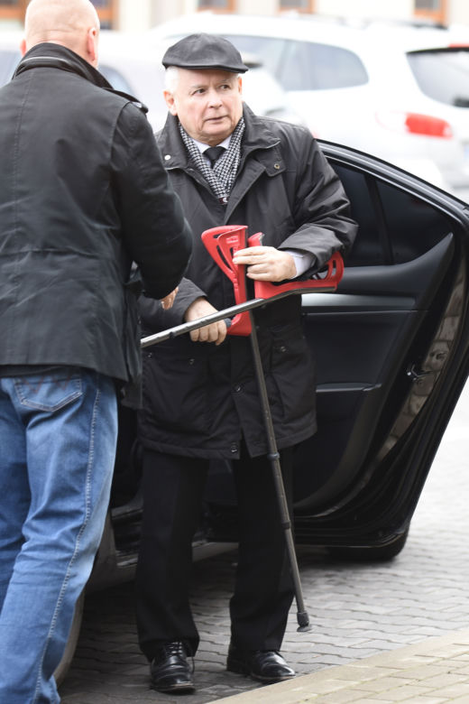 Jarosław Kaczyński pojechał do szpitala