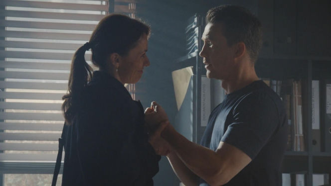 M jak miłość odc. 1896. Martyna (Magdalena Turczeniewicz), Jakub Karski (Krzysztof Kwiatkowski)