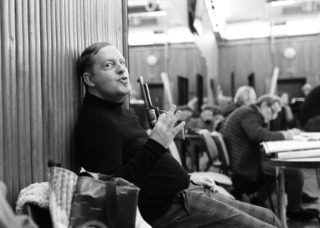 "Dziewczyna z Dzikiego Zachodu" Giacomo Pucciniego. Zdjęcia z prób reżyserskich