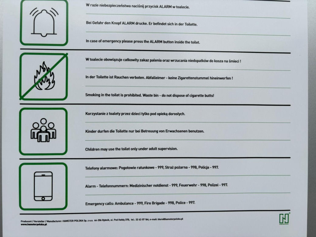 Nowa toaleta w centerum Nowego Sącza