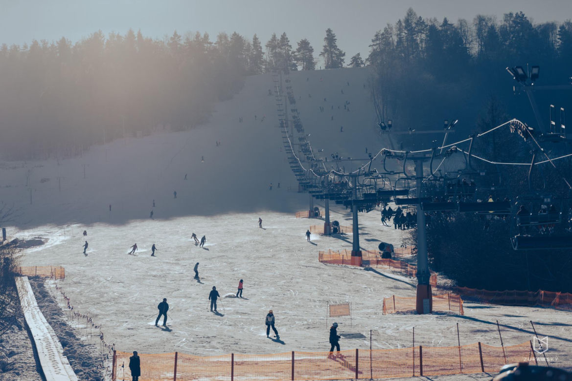 Stok narciarski Bieszczad.Ski w Wańkowej
