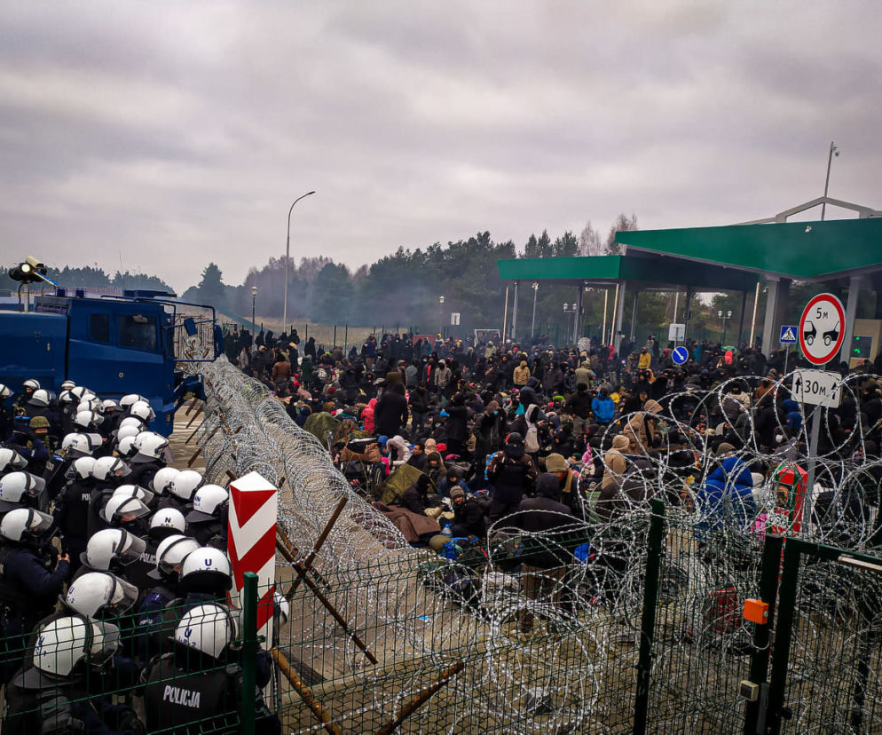 Granica polsko-białoruska. Kryzys na przejściu granicznym w Kuźnicy