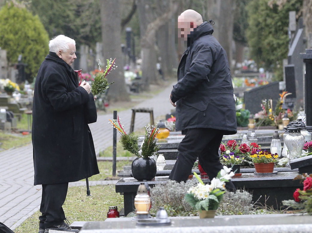 Jarosław Kaczyński w Niedzielę Palmową