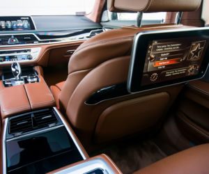 BMW serii 7 G12 wnętrze pakiet BMW Individual