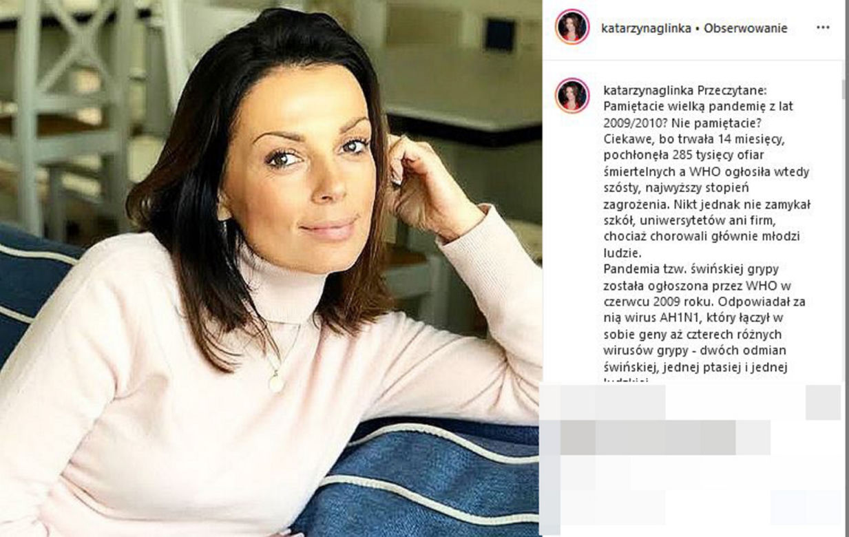Katarzyna Glinka boi się porodu w szpitalu
