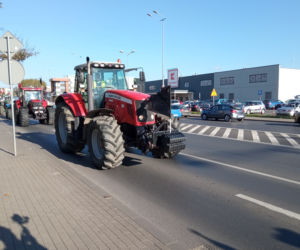 Protest rolników w Grudziądzu