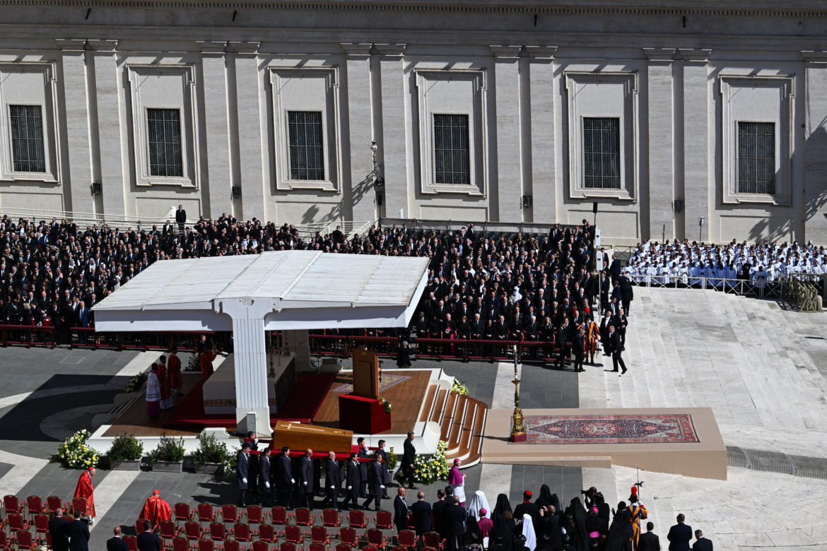 Watykan. Pogrzeb papieża Franciszka