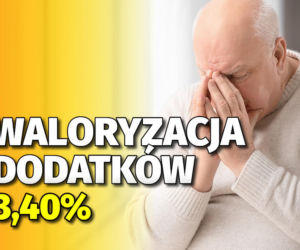 Symboliczna podwyżka dodatków do emerytur