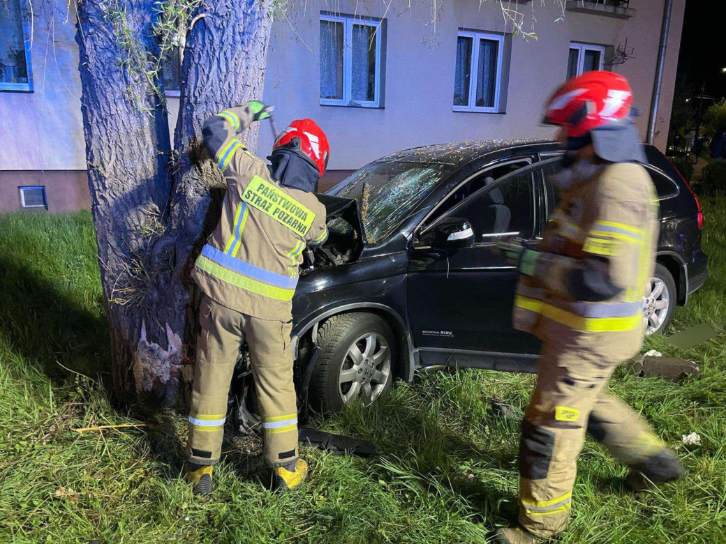 Wielkanocy wypadek w Starachowicach na Oświatowej