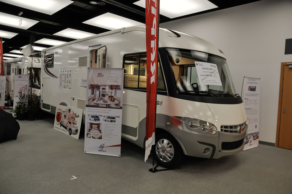 Caravaning i ciężarówki na Poznań Motor Show 2018