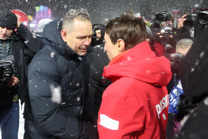 Kamil Stoch podczas ostatniego kunkursu PŚ w Zakopanem