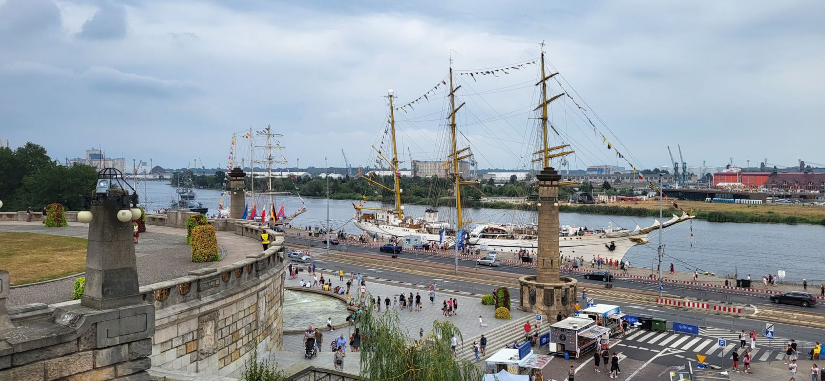 Żagle 2022 w Szczecinie - dzień pierwszy