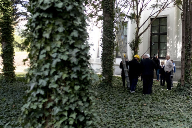 Włodzimierz Czarzasty robi budki dla ptaków Sejm/Piotr Tracz