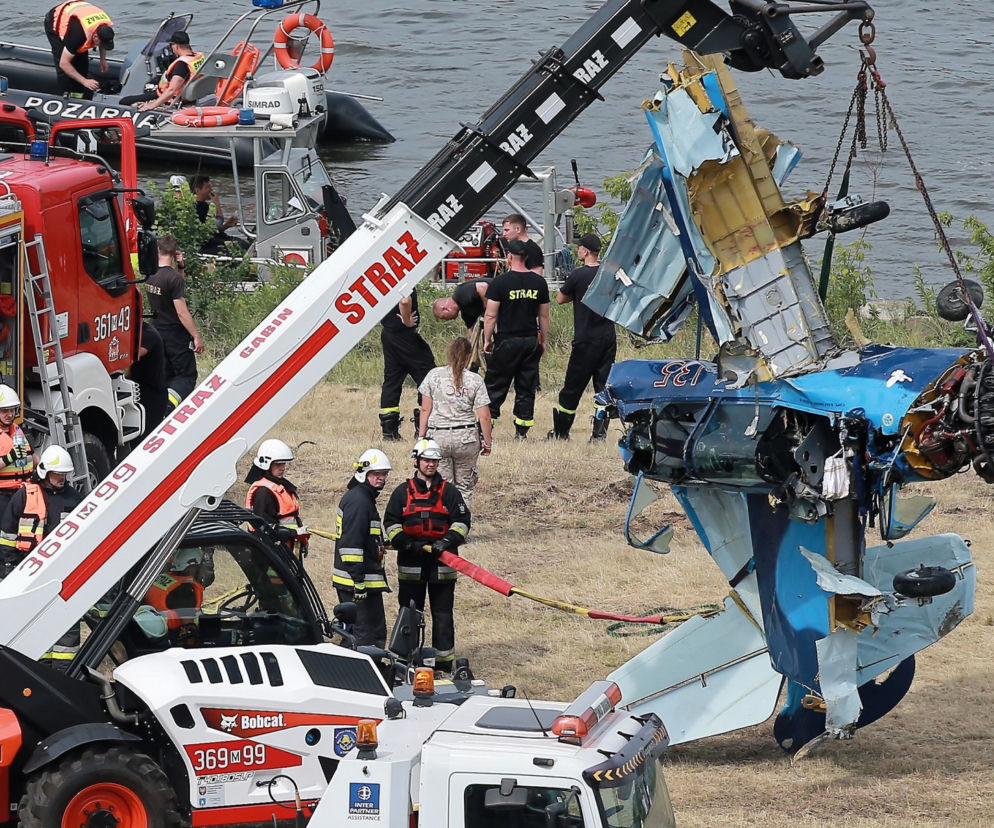 Niemiecki pilot rozbił się pod Warszawą