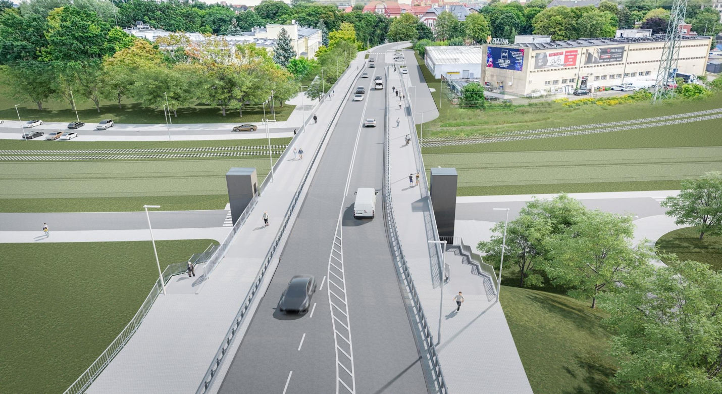 Nowy wiadukt na ul. Jagiellońskiej
