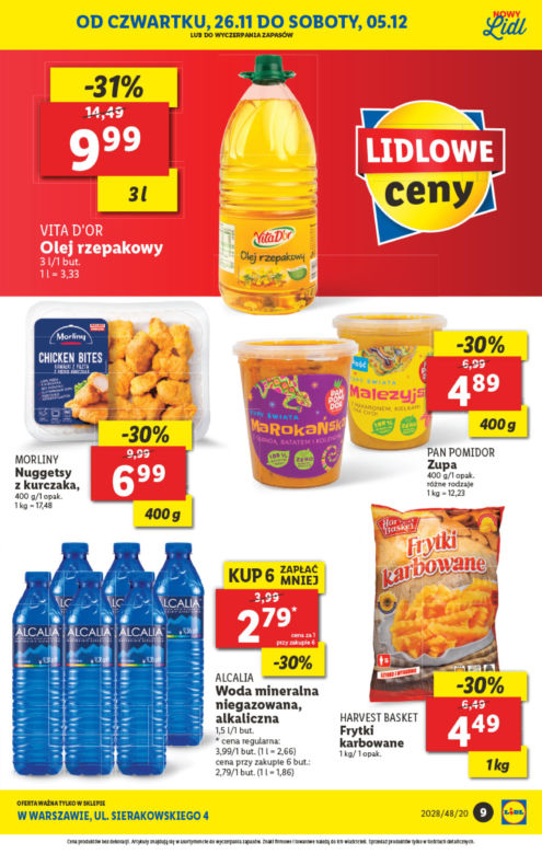 Gigantyczne promocje w warszawskim Lidlu