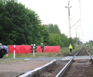 WYPADEK KOLEJOWY