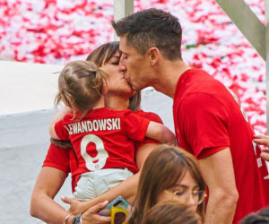 Robert Lewandowski, Anna Lewandowska, Klara Lewandowska, Lewandowscy