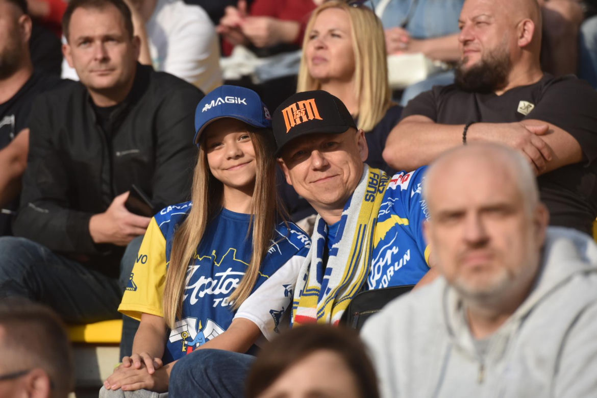 1. Finał Indywidualnych Mistrzostw Polski na Motoarenie. Zdjęcia kibiców i zawodników z Torunia