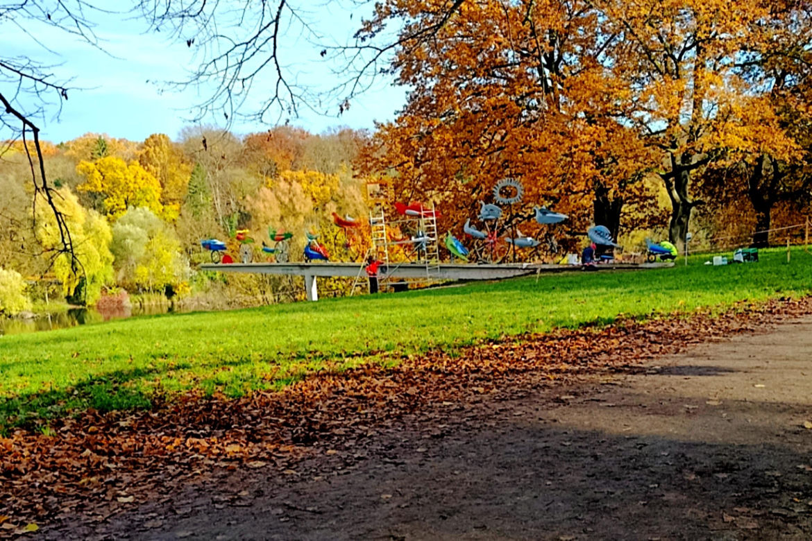 Renowacja "Ognistych Ptaków" dobiega końca