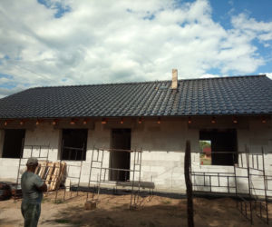 Etapy powstawania domu według projektu Miarodajny - wariant X