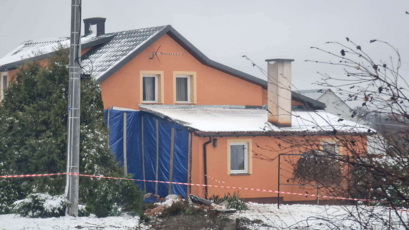 Tir wjechał nam do domu