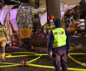 Pożar lokalu na Krupówkach